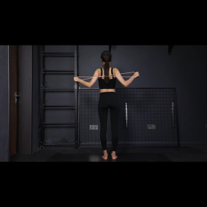 Figure 8 Resistance Bands Yoga Resistance Band Stretch Fitness Band Pull Rope Chest Arm and Shoulder Stretch Bands Exercise Equipment for Home Workout Physical Relax Strength Training