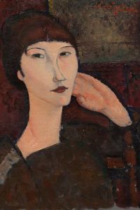 Kayou | Oil Painting by Number Kit Classical Amedeo Modigliani Art Canvas Wall Art for Adults DIY Home Decor Gift