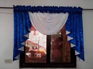 Jacquard satin single valance (size 50" wide) pwede pa iadjust ang size basta chat nyo lang po