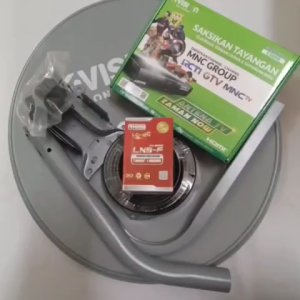 Paket Parabola Mini Bisa MNC Grup Kvision Bromo C2000 Dish 45cm Termurah