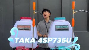 เครื่องพ่นยา 4 จังหวะ TAKA 4SP735U ถังน้ำมันล่าง และ TAKA 4SP735 ถังน้ำมันบน เครื่องพ่นยา ปั๊มทองเหลืองแท้ 100% รับประกันนาน 1 ปี สินค้ามาตรฐาน ConceptN