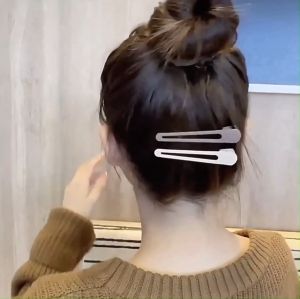 3pcs/set Seamless Hair Clip No Bend Bangs Clip Duckbill Clip Women & Girls Hairpins Hair Styling Tool