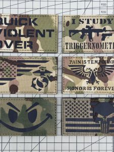 Reflective Camouflage Backpack Tactical Morale Patch Magic Stick Chapter Outdoor Sports Bag Male And Female General Use