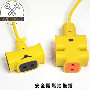 Extension Cord Socket With Cable Extra-long Plug-in Strip 5/10/20/30 Meters Extension Wire