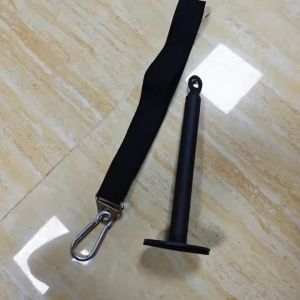 Fitness Arm Wrestling Training Strap Belt Handle Forearm Exerciser Strengthener Power Trainer For Cable Machine And Free Weight