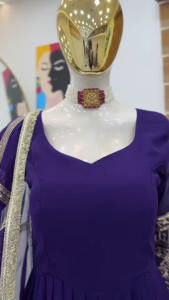 [PRE-ORDER] Ready Made Fox Georgette Anarkali Gown (10-15days delivery)