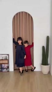 Lucuna Zena Maroon - Gamis Anak Perempuan Size 2-10 Thn Baju Muslim Cewek