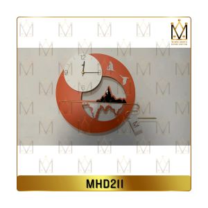 [MHD] Luxury Wall Clock 65x50cm MHD211