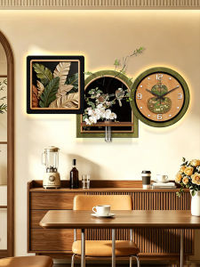 MUWU | Retro Style Aquatic Plant & Floral Bird Decorative Painting