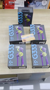 Logitech G333 GAMING EARPHONES BUFFY PURPLE Model : G333-GAMING-EARPHONES-BUFFY-PP