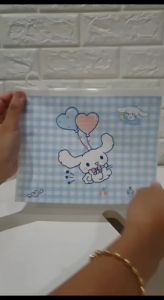 (PER 4 PCS) POUCH/DOMPET KOSMETIK MIKA TRANSPARAN SERBAGUNA SANRIO MOROL MELODY POCA KUROMI KITTY