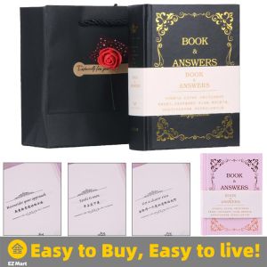 【Fast Shipping】 Notebook 208 Sheets Creative Answer Notebook Journal Diary Planner Life Notebook Diary Book Memo Answers Book Gift for Friends HSQ-BOOK-OF-ANSWER