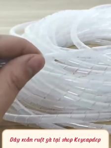 [HCM] Dây xoắn ruột gà dây bọc điện phi 8/10/12/16/20mm -Joyee