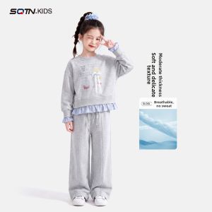 SQTN.KIDS | Autumn Spring New Style Girl Suit 2 Pieces