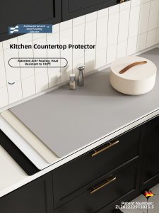 Heat-resistant Non-slip Kitchen Countertop Protector Waterproof and Oilproof