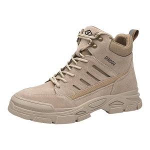 CHIJIU | Mens Anti-crush Anti-puncture Steel Toe Safety Work Shoes