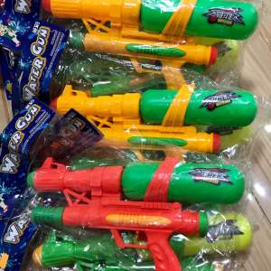 HCM-HOẢ TỐC.Súng nước đồ chơi cho bé có vòi bơm tăng áp suất chiều dài 37 cm cầm chắc tay