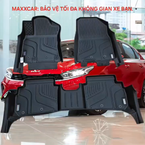 KIA K3 2021+ Thảm lót sàn MAXXCAR nhựa TPE nguyên sinh đúc 5D tràn viền  cao cấp cho xe KIA K3.