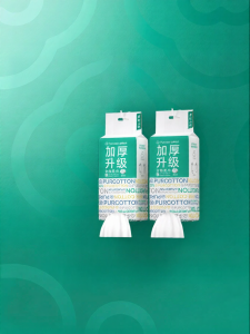 Purcotton | Hanging Double-Opening Thick Face Wipes 90 Sheets