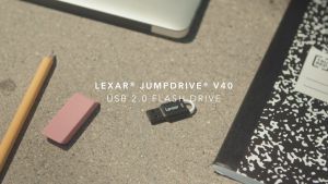 FLASHDISK LEXAR V40 128GB JUMPDRIVE V40 USB2.0 - ORIGINAL LEXAR