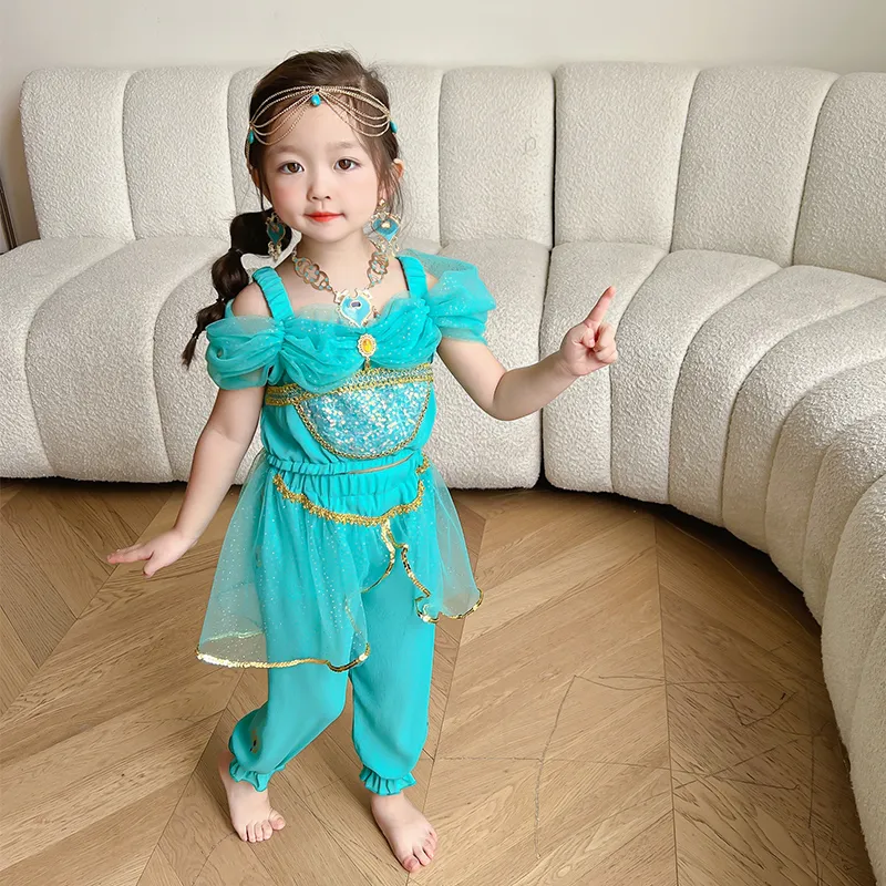Liyucwill Girls Princess Jasmine Dress Halloween India | Ubuy