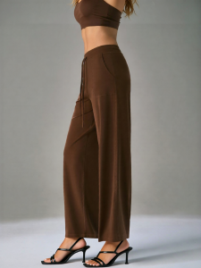 MITAOGIRL | High Waist Loose Straight Trousers