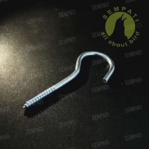 SEMPATI Gantungan Kapstok Dior Ukuran 10 Tempel Atap Plafon Ulir Sekrup Skrup Besi Gantungan Cantolan Sangkar Kandang Burung Rak Pot Tanaman  GTDR10