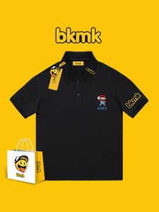 bkmk | Super Mario Print Loose Fit Summer Polo Shirt