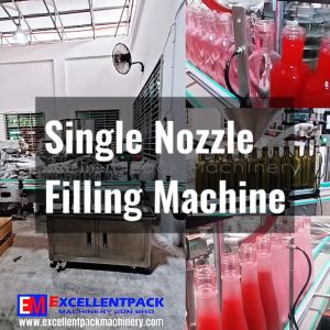 Liquid | Single Nozzle Piston Filling Machine