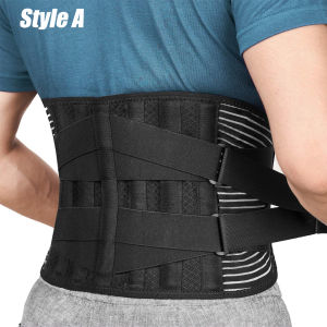 1Pcs Adjustable Lumbar Back Brace Support Belt for Back Pain Scoliosis Herniated Disc Bionic Spine Support with Support Straps