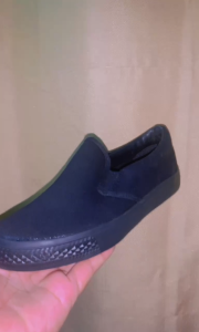 Asadi Kasut sekolah hitam / Black School Shoe / 黑色校鞋 6520