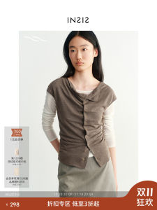 Eco-Friendly Linen Cotton Open Cardigan Vest Top for Women Summer New Style Retro Pocket Collar Womens T-shirt Online Exclusive