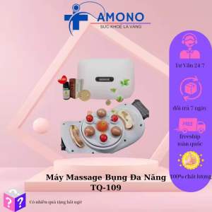 Máy Massage Bụng Giảm Mỡ Đai Massage Đánh Tan Mỡ Bụng Cao Cấp Có Đèn Hồng Ngoại Tích Hợp Đá Nóng Hymalaya Giúp Giảm Mỡ.