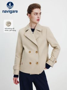 Navigare | Áo Khoác Trench Coat Phong Cách Cho Phụ Nữ Size Nhỏ