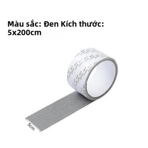 Băng Dính Sửa Lưới Chống Muỗi Tự Dính Rộng 5cm Bền Chống Côn Trùng Vá Lưới Cho Lỗ Màn Cửa Sổ Chất Liệu Sợi Thủy Tinh