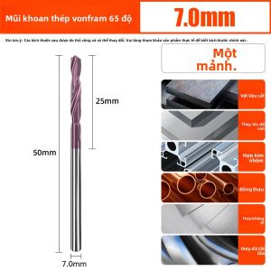 HUANGXIAOCHAO | Mũi Khoan Carbide Tungsten Dài Mũi Khoan xoắn Ốc Thép