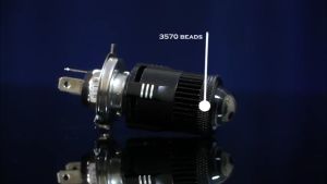 Lampu Depan Utama RTD Rayton Laser LED H4 M01F dengan Kipas Universal Motor Bebek Vixion Tiger Thunder DLL