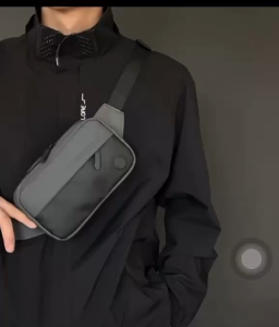 Waterproof Men Bag Chest Bag Premium Quality Shoulder Bag Fashion Cross Body Bag Color Blocking Oxford Bag