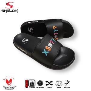 SHELOK - Sandal Slip on Pria Wanita Original