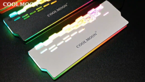 Coolmoon RA-2 RAM Memory Bank Heat Sink Cooler ARGB 5V 3PIN Cooling Heat Sink