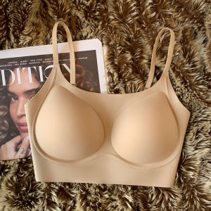 Áo Ngực Không Dây Mềm Mại Invisible Seamless Comfortable Back Beauty Womens Underwear Gathered Anti-Sagging Auxiliary Breast Collection