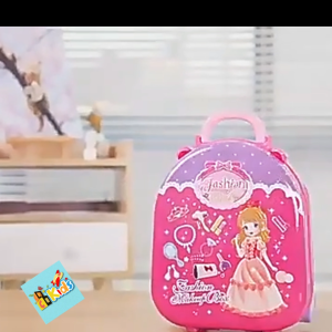 Đồ Chơi vali trang điểm đồ chơi trang điểm hóa trang cho bé biến thành bàn trang điểm