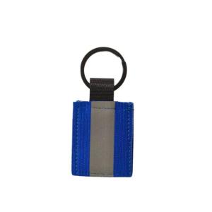 New 6pcs Reflective Straps Safety Reflector Pendants Key Chain Reflective Keychains Safety Marker For Night Cycling Bag Pendants
