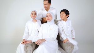 SARIMBIT KELUARGA 2025 CELLINE TARO / SARIMBIT RAYYA NIBRAS TERBARU 2025 / BAJU GAMIS COUPLE 2025 CELLINE TARO