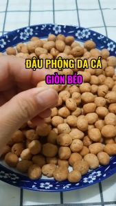 Đậu phộng da cá nước cốt dừa Lets Nuts hủ 500g món ăn vặt món khai vị cho các bữa tiệc hội họp hương vị ngọt thơm giòn tan