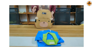 Balo Mầm Non Gấu Nâu Nhỏ Gọn Cao Cấp TNBags TN.B 3022 Màu Nâu Đáng Yêu Tiện Dụng Đi Học Cho Bé!