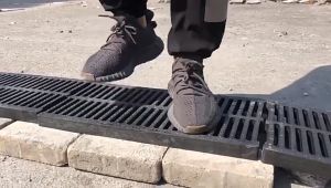 Drain Cover Trench Coverplate Sewer Cover Floor Drain Cover Rainwater Grate Resin Gutter Cover