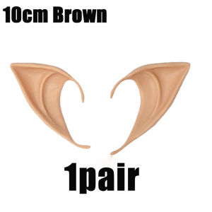 1pcs Elf Ears Latex Pointy Ears Costumes Hook Christmas Halloween Party Masquerade Decor Women Men Vampire Clothing Accessories