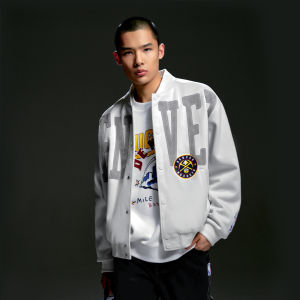 Jack Jones | NBA Collaboration Basketball Embroidery Loose Baseball Jacket