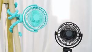 New 5200 mah multi-functional strollerfan Portable USB charging small fan Mobile phone seat outdoor handheld Octopus fan